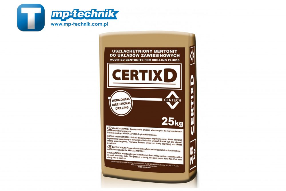 Bentonit Certix D 1000 kg